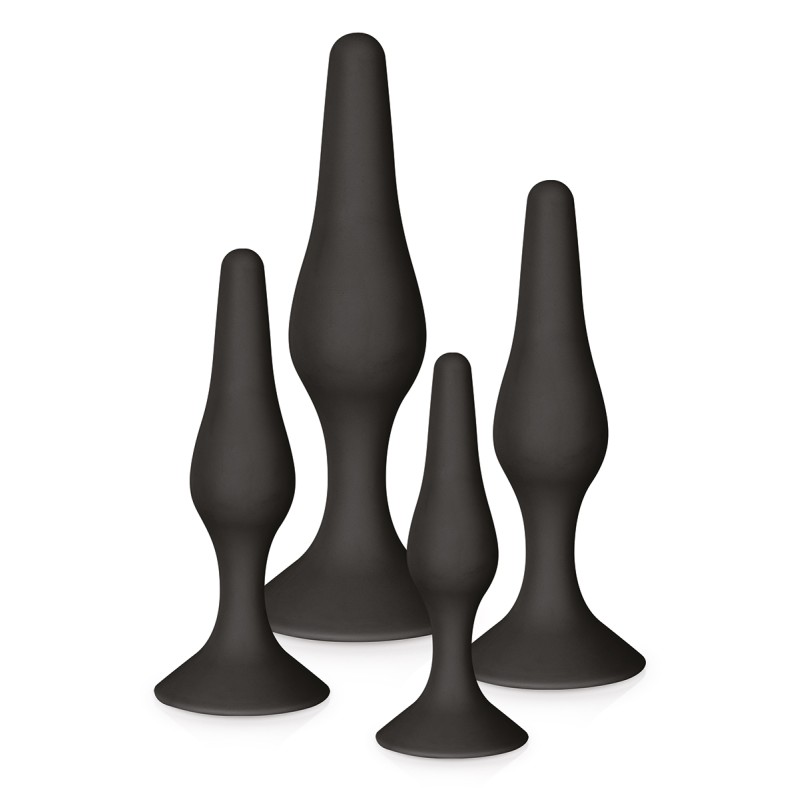 Plug anal soft - Coffret avec 4  - par Glamy
