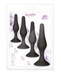 Plug anal soft - Coffret avec 4  - par Glamy