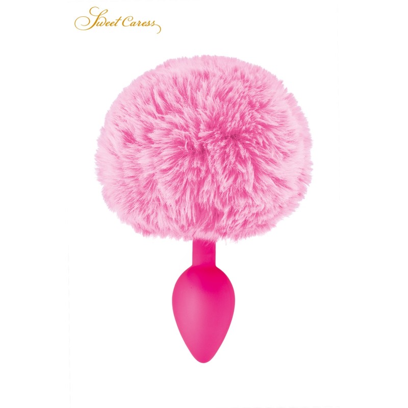 Plug queue de lapin Rose - par Sweet Caress