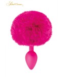 Plug queue de lapin Fuchsia - par Sweet Caress