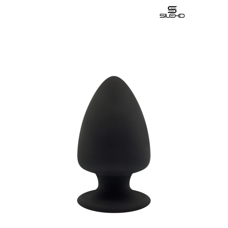 Plug anal The Original Model 1 noir 8 cm - Térmo reactif - par SilexD Plug anal The Original Model 1 noir 8 cm - Térmo reactif - par SilexD