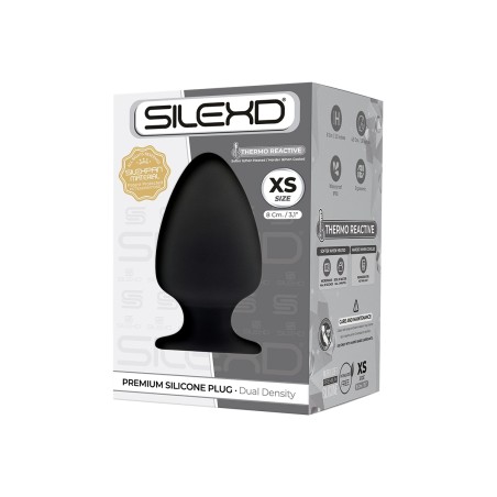 Plug anal The Original Model 1 noir 8 cm - Térmo reactif - par SilexD
