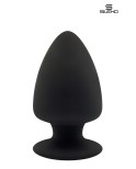 Plug anal The Original Model 1 noir MEDIUM 11x6,2 cm Termo réactif - par SilexD
