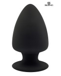 Plug anal The Original Model 1 noir LARGE 13x7,2 cm - termo réactif - par SilexD