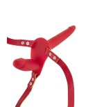 Double gode ceinture rouge - par Fetish Tentation