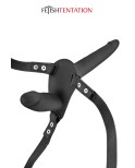 Double gode ceinture noir - par Fetish Tentation Double gode ceinture noir - par Fetish Tentation
