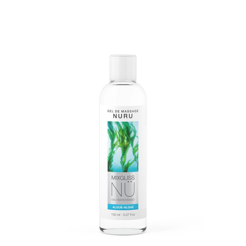 Gel massage Nuru Algue à base d'eau par Mixgliss - 150 ml