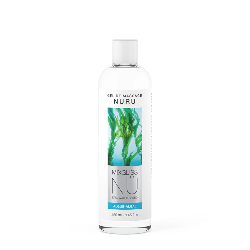 Gel massage Nuru Algue à base de l'eau par Mixgliss - 250 ml