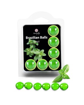 6 Brazilian Balls - menthe