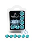 6 Brazilian Balls Effet frais - Lubrifiant externe e massage à base d'huile par Secret Play 6 Brazilian Balls Effet frais - Lubrifiant externe e massage à base d'huile par Secret Play