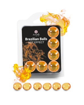 6 Brazilian Balls - effet chaleur