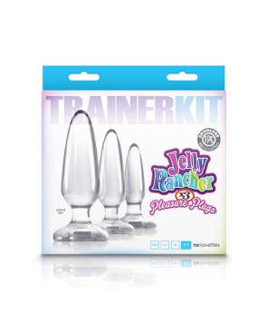 Kit d'entrainement anal Jelly Rancher Transparent - par NS Novelties