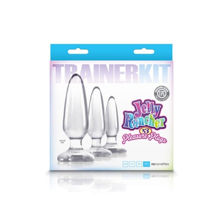 Kit d'entrainement anal Jelly Rancher Transparent - par NS Novelties