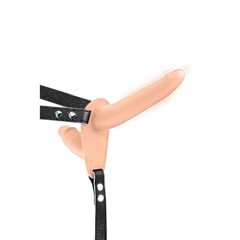 Double gode ceinture chair vibrant - par Fetish Tentation Double gode ceinture chair vibrant - par Fetish Tentation