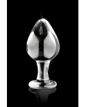 Plug anal verre Icicles n° 25 par Icicles Plug anal verre Icicles n° 25 par Icicles