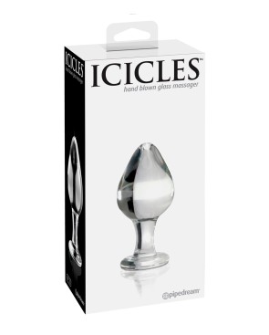 Plug anal verre Icicles n° 25