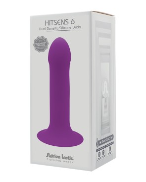 Gode double densité thermo-réactif Hitsens 6 - 13,5 x 3,3 cm par Adrien Lastic