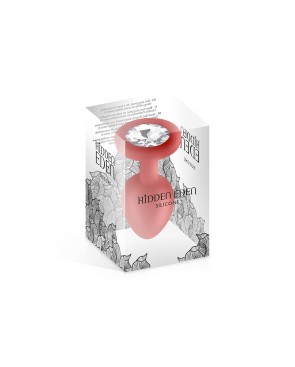 Plug anal Bijou silicone rouge S - par Hidden Eden
