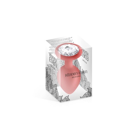 Plug anal Bijou silicone rouge M - par Hidden Eden