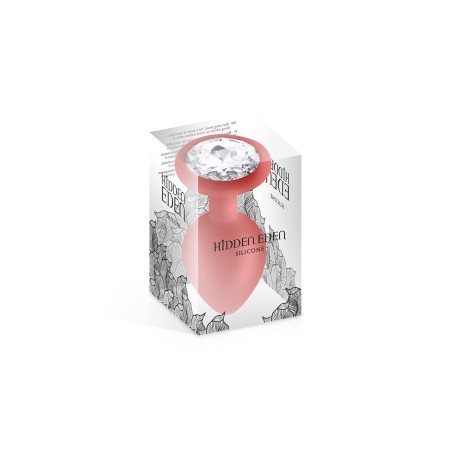 Plug anal Bijou silicone rouge L - par Hidden Eden