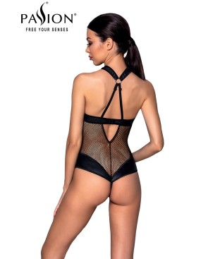 Body ouvert Amanda avec anneau d'ouverture - lingerie par Passion