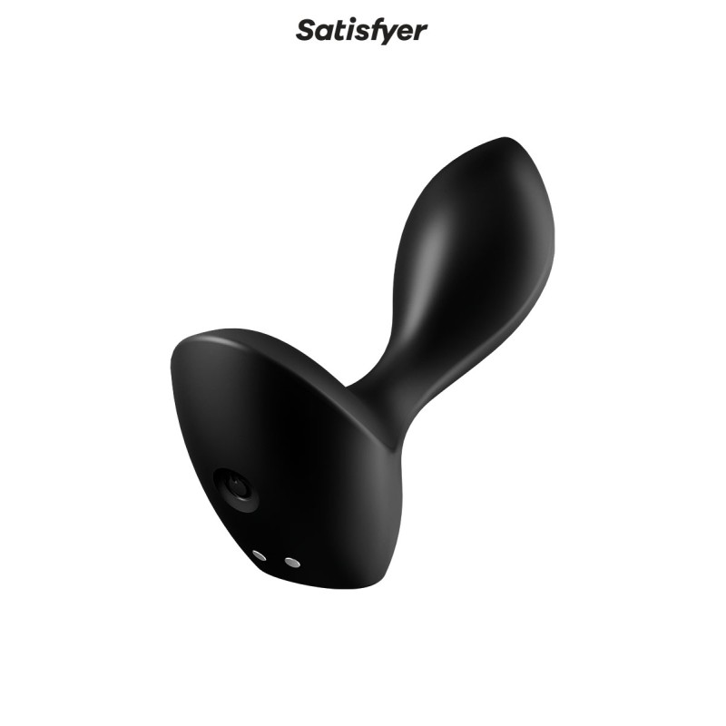 Plug anal vibrant Backdoor Lover noir USB - par Satisfyer