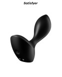 Plug anal vibrant Backdoor Lover noir USB - par Satisfyer