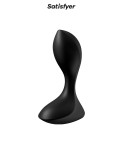 Plug anal vibrant Backdoor Lover noir USB - par Satisfyer