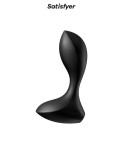 Plug anal vibrant Backdoor Lover noir USB - par Satisfyer