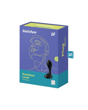 Plug vibrant Backdoor Lover noir - Satisfyer