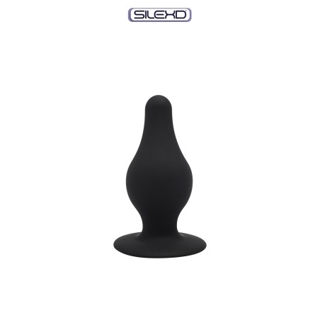 Plug anal The Original Model 2 noir 6,4 cm - SilexD