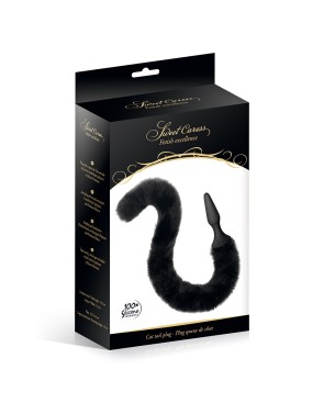 Plug noir queue de Chat Noir - par Sweet Caress