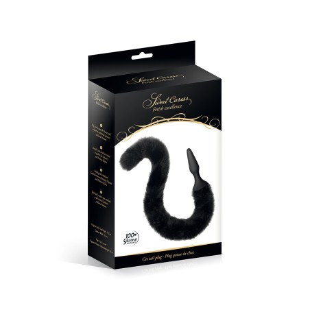 Plug noir queue de Chat Noir - par Sweet Caress