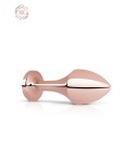 Plug anal Cristal Noir par Rosy Gold Plug anal Cristal Noir par Rosy Gold