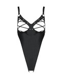 Body ouvert lacé Céline - lingerie par Passion