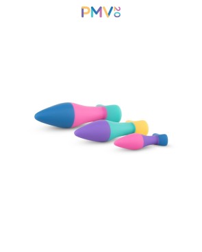 Coffret 3 plugs anal Koda - par PMV20