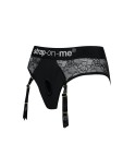 Harnais lingerie ouverte Diva (noir) pour Gode S-XXL par Strap On Me
