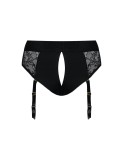 Harnais lingerie ouverte Diva (noir) pour Gode S-XXL par Strap On Me