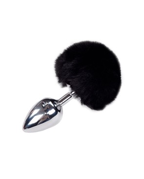 Plug métal Fluffy L noir - Alive