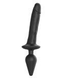 Gode et Plug 2-en-1 Switch Plug-In Realistic XXL par Strap-On-Me