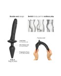 Gode et Plug 2-en-1 Switch Plug-In Realistic S par Strap-On-Me
