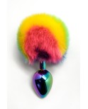 Plug anal métal Filippi Rainbow L - par Wooomy