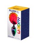 Plug anal métal Filippi Rainbow L - par Wooomy