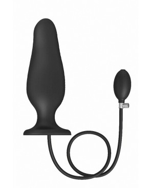 Dildo plug gonflable Avec Bille Interne - Strap-On-Me