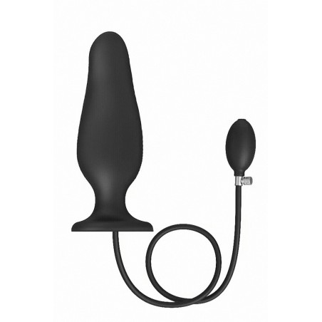 Dildo plug gonflable Avec Bille Interne - Strap-On-Me
