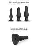 Dildo plug gonflable Avec Bille Interne - Strap-On-Me Dildo plug gonflable Avec Bille Interne - Strap-On-Me