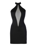 Robe noire V-9269 - lingerie par Axami Robe noire V-9269 - lingerie par Axami