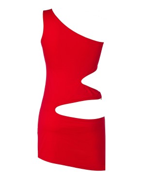 Robe rouge V-9249 - Axami