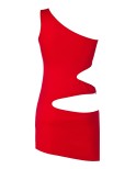 Robe rouge V-9249 - lingerie par Axami Robe rouge V-9249 - lingerie par Axami