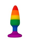 Plug anal arc en ciel Hiperloo M - par Wooomy